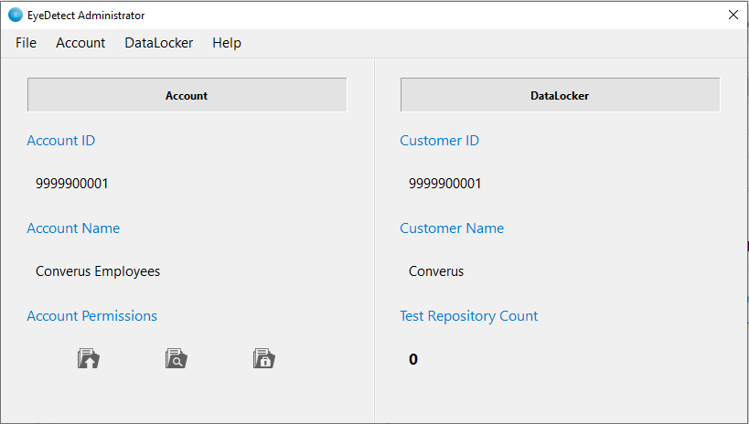 How Do I Change Sub Accounts On The Eyedetect Station Converus